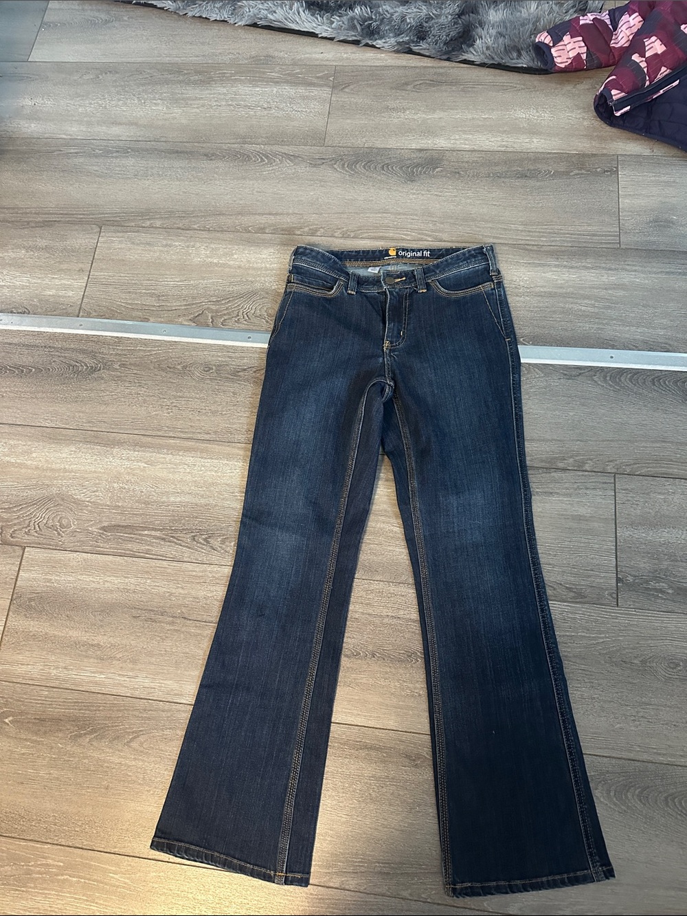 Carhartt Dark Blue original fit size 2 short jeans